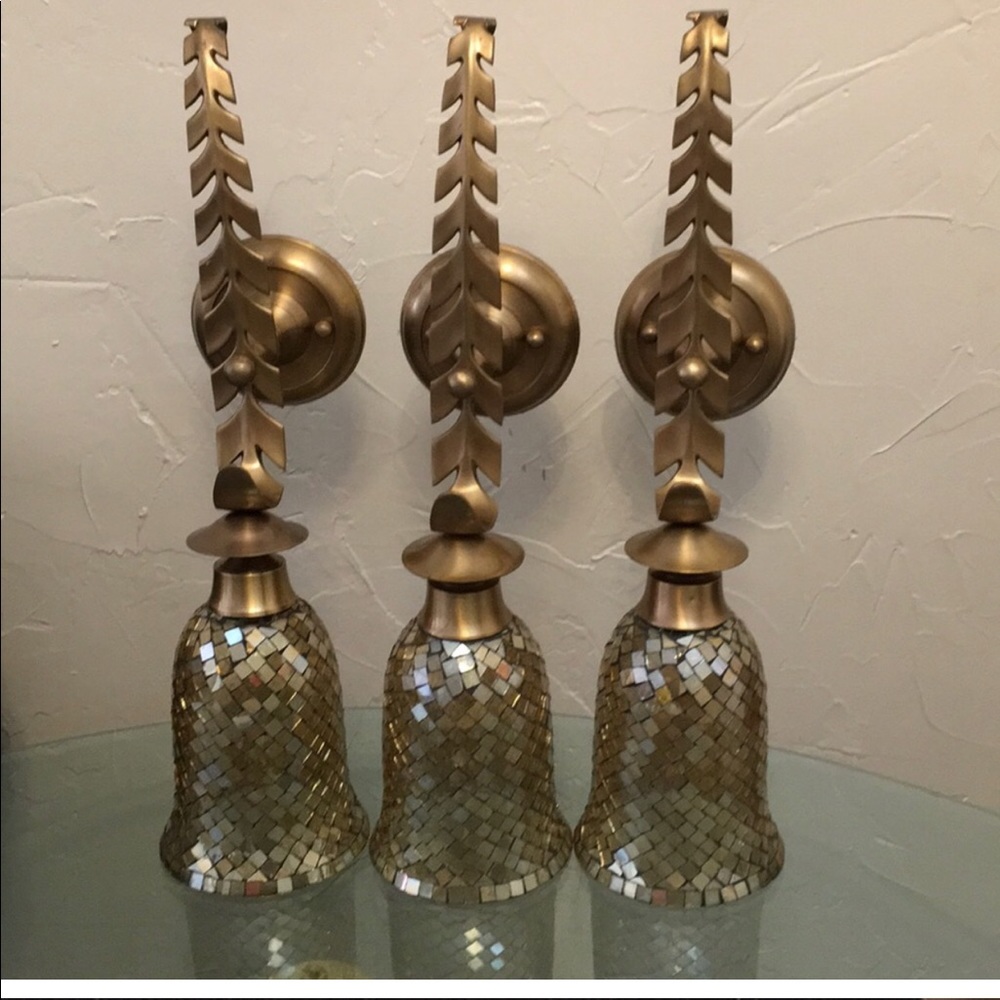 Beautiful the Wall candleholders